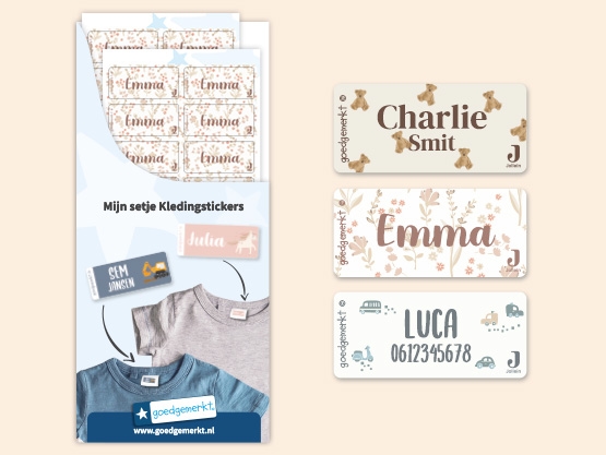 Kledingstickers - Jollein