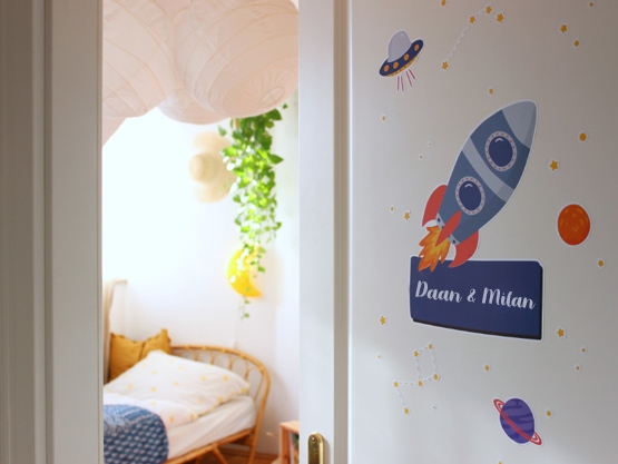 Thema Deurstickers