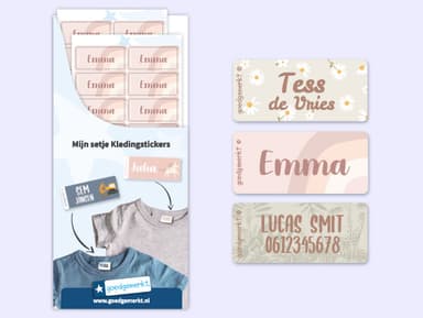 Design Kledingstickers