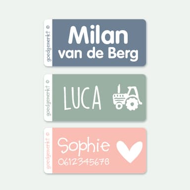 Kledingstickers
