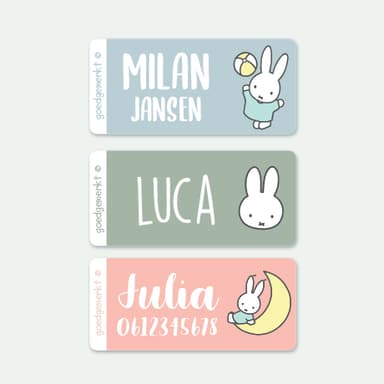 Nijntje Kledingstickers