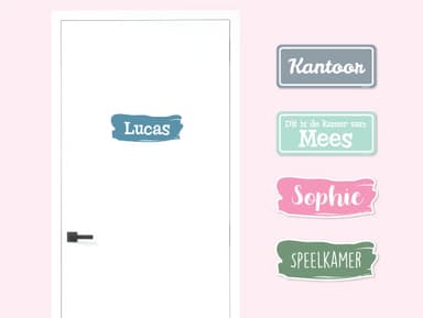 Basic Deurstickers