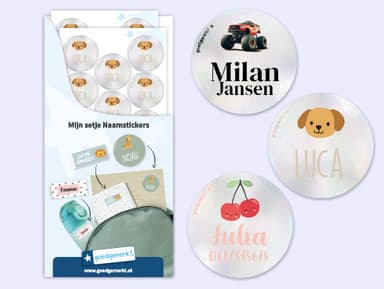 Reflecterende Naamstickers - Thema