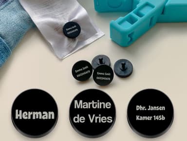 Kledingtag Set