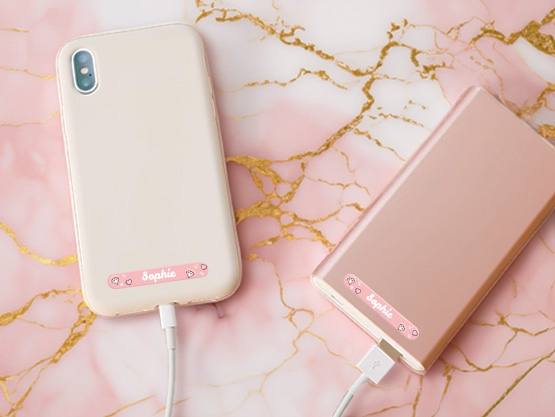 Mini Design Naamstickers