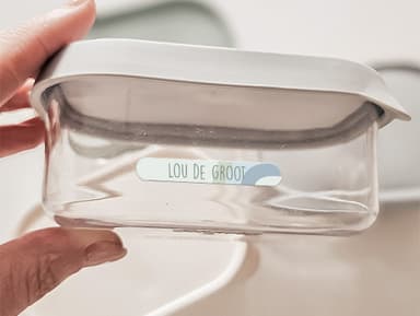 Mini Design Naamstickers