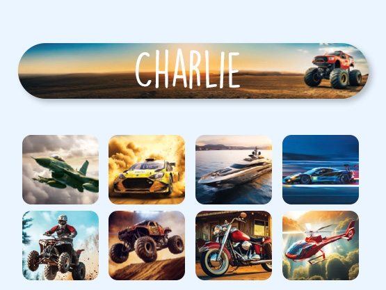 Mini Real World Naamstickers