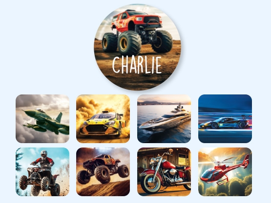 Ronde Real World Naamstickers