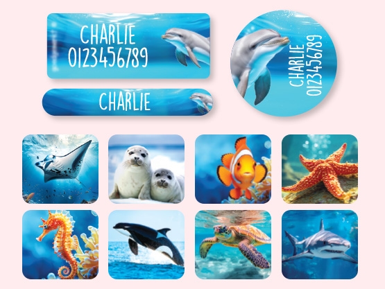 Naamsticker Voordeelset - Real World