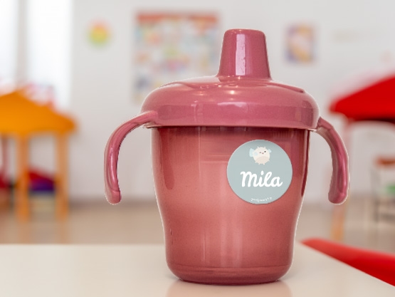 Dreambaby - Ronde Naamstickers