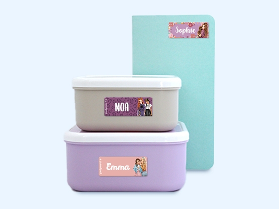 TOPModel Kleine Naamstickers