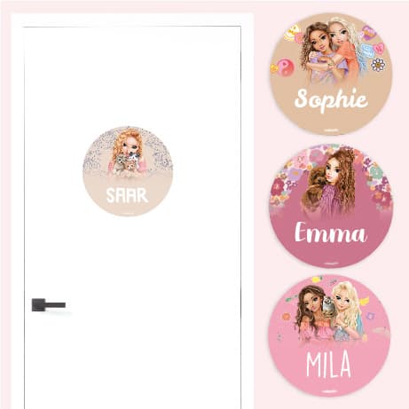 TOPModel Deurstickers