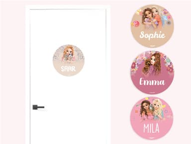 TOPModel Deurstickers