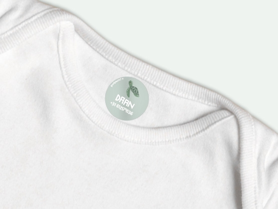 Ronde Instrijklabels - Thema