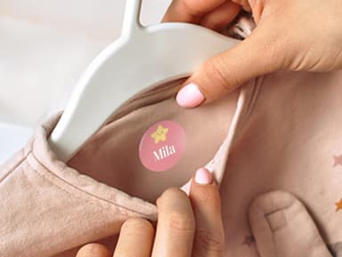 Ronde Instrijklabels - Thema